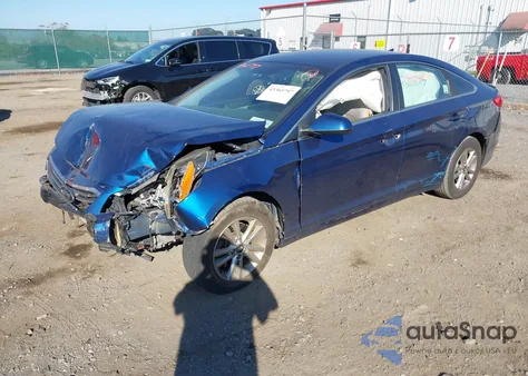 2016 Hyundai Sonata Se из США, поврежденный, VIN 5NPE24AF6GH368979